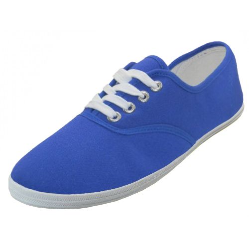 blue canvas shoes for women
