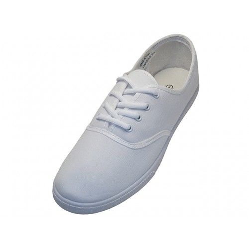 womens canvas shoes white