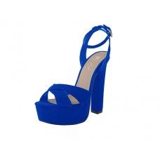 blue colour sandal
