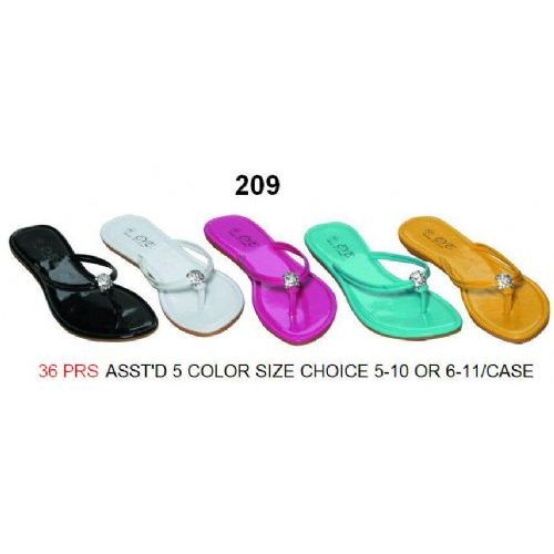 Wholesale Footwear Ladies Rhine Stone Flip Flop | Distributor